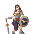 Wonder-Woman-medieval-sword.png Medieval Wonder Woman Bust