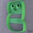 Numeros_5.png KAWAII NUMBERS: 0-9 and # :KAWAII CALLET CUTTERS. KAWAII NUMBERS COOKIE CUTTERS. Numbers from 0 to 9 and # .
