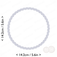 round_scalloped_130mm-cm-inch-top.png Round Scalloped Cookie Cutter 130mm