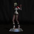 2.jpg Harley Quinn Suicide Squad file STL-OBJ For 3D printer