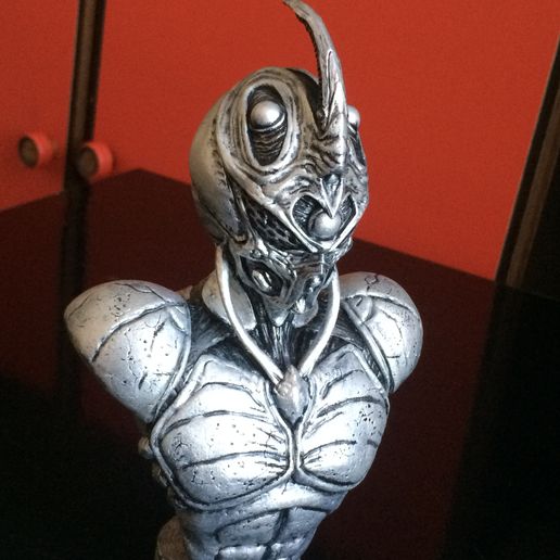IMG_5480.jpg Guyver 1991 Büste. 3d druckbare STL