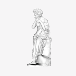Capture d’écran 2018-09-21 à 13.35.03.png Archivo STL gratuito La expectativa en el Louvre, París・Objeto imprimible en 3D para descargar