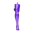 TESTSUBJECT_Leg-R.stl Soggetto da esperimento - Vittima aliena hentai