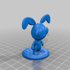 f8454285-4347-4a08-beff-41a600d6cfe8.png 3D-Datei Grüner niedlicher Hase kostenlos・3D-Druck-Idee zum Herunterladen