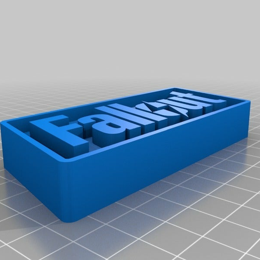 Fallout Logo - 3D model önizlemesi