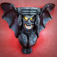 IMG_20230925_164316.jpg Halloween Spooky Gargoyle tealight wall shelf