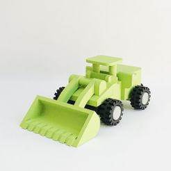 LiL FRONT LOADER_01.JPG STL-Datei LiL FRONT LOADER・3D-druckbares Modell zum Herunterladen