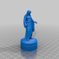 Small-King_Jesus.png Free STL file Biblical Chess Set・Object to download and to 3D print, Anubis_