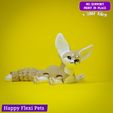 Fennec_flexi_toy_6.jpg Fennec fox realistic articulated flexi toy (#41)