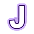 J v1.stl Alphabet cutters