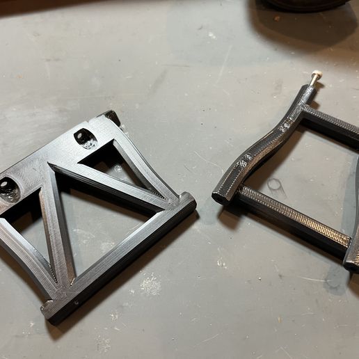 Losi SCTE Bumper Mounts Support 3D model