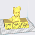 4.png you are so cute - groot says