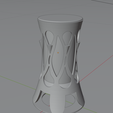 Lantern1.png Lantern lamp artistic for 3D printing 3D print model