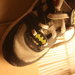 IMG_1015.JPG batshoe - batman decoration for children's shoes lace