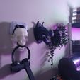 Skull_Wall_Mount_skull_controller_stand_headphone_holder-4.jpg Skull Controller Holder and Headphone Stand ||  Tabletop Decor or Wall Mounted || Regular Pattern