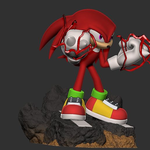 ZBrush-Document3.jpg SONIC THE HEDGEHOG - knuckles