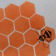 KAT_5079.jpg Honeycomb Tile Stencil - Fits 97mm Tile