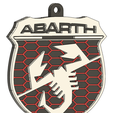 ABARTH-NDA.png ABARTH Scorpion keyring (STL + 3MF)
