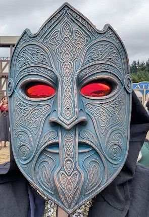 🎨 Viking Ceremonial Mask Wall Art・3D Print with the Bambu Labs