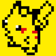 pikachu-adobe_Mesa-de-trabajo-1-copia.png Pikachu 8 bit Pokémon keychain