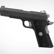 003.jpg Remington 1911 Enhanced pistol from the game Tomb Raider 2013 3D print model3