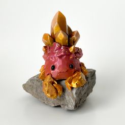 20230112_175435299_iOS.jpg Archivo STL Cangrejo Gema de Cristal・Objeto imprimible en 3D para descargar
