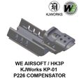 PHOTO-02.jpg GBB GBBR KJWorks KJW WE HK3P Inokatsu Airsoft Sig Sauer KP01 KP-01 P226 Replica Tactical Compensator Muzzle Flash Hider
