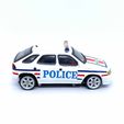 411312955_274181588976690_5540517521984950082_n.jpg Midnight Club 2 Paris Police Car Body Shell with Dummy Chassis (Xmod and MiniZ)