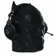 12.png Batman Headset Stand/Base