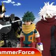 CGtrader05.jpg Armored All Might - My Hero Academia