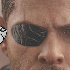 eyepatchthor.jpg STL-Datei Thor eyepatch from Thor Ragnarok and Infinity War 3D print model kostenlos herunterladen • 3D-druckbare Vorlage, MLBdesign