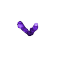 00001.stl 3D Model of Thoracic Organs (heart, trachea, aorta, esophagus) - generated from real patient