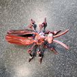 20230518_083538.jpg Steampunk Wasp, Vibrant Black 3D, Articulating, Poseable, Mechanical Insect, Print In Place and No Supports