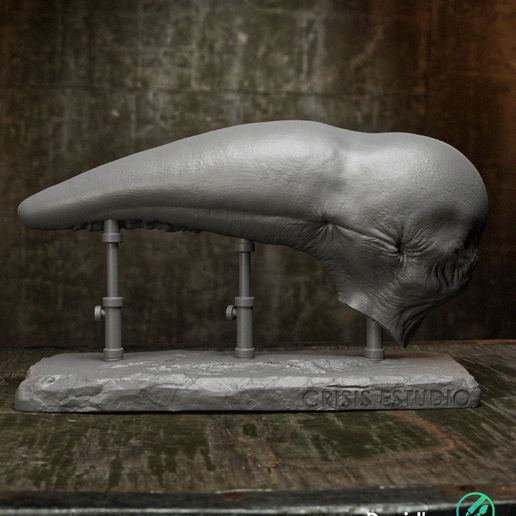 👽 Alien covenant - Dissected neomorph head・ 3D File for 3D printing・Cults
