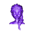 Elsa.stl Elsa Bust - 3D Print Model