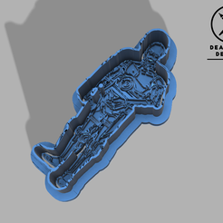 C-3PO.png Datei STL C-3PO Star Wars Fondant, Ausstechform und Stempel・Modell für 3D-Druck zum herunterladen