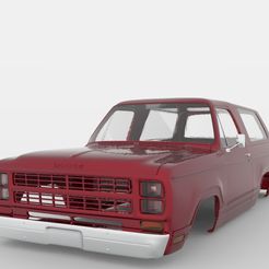Dodge-Ramcharger.103.jpg STL file Dodge RamCharger 313mm wheelbase Axial, TRX4・3D printing idea to download