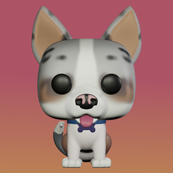 Doggo.png STL file Dog Funko Pop・3D printing template to download