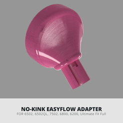 NO-KINK EASYFLOW ADAPTER FOR 6502, 6502QL, 7502, 6800, 6200, Ultimate FX Full EasyFlow Adapters (NO KINK, with LOCK) for 3M Respirators