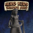 MiddleKingdoms-Minatures.png Hero Kid Cards: Female Hunter 1