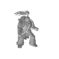 model-6.png Free STL file Epic scale Mongolian biker legion leader・Design to download and 3D print