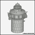 Craighill-Channel-Lighthouse-10.png CRAIGHILL CHANNEL LIGHT - N (1/160) SCALE MODEL LANDMARK