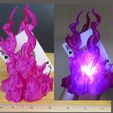 Flaming-AceHeader.jpg Flaming Ace of Spades Card, Cajun Costume Prop, LARP Gambit Cosplay Photo Accessory