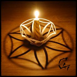 Shadow-maker_Rosette_1.jpg Free STL file Rosette shadow maker・3D print model to download