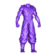 BodyFULL.stl STL file GOKU super saiyan v2 - Dragonball Super・3D print model to download