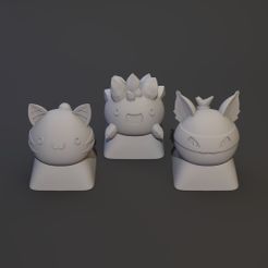 pack-3-keycaps-of-slime.jpg Fichier 3D Pack 3 keycaps de Slime・Plan pour imprimante 3D à télécharger