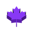 Maple_Leaf.stl Canada Maple Leaf