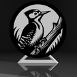 2.png Green Woodpecker lamp