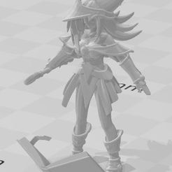 STL file black luster soldier - anime version - yugioh 🫡・3D printable  model to download・Cults