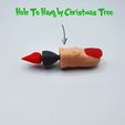 toe-2.jpg Missile Toe Funny Mistletoe Ornament Decoration